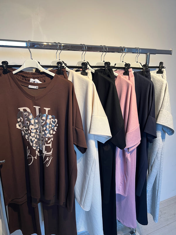 Pure Beauty Two-Piece Set with Wide Legs