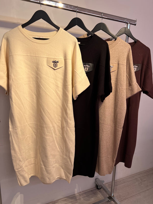 Oversized Sweater with Lock Detail